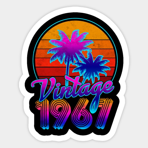 Vintage Classic 1967 Sticker by franzaled